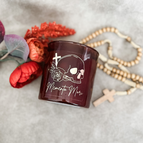 Memento Mori Candle