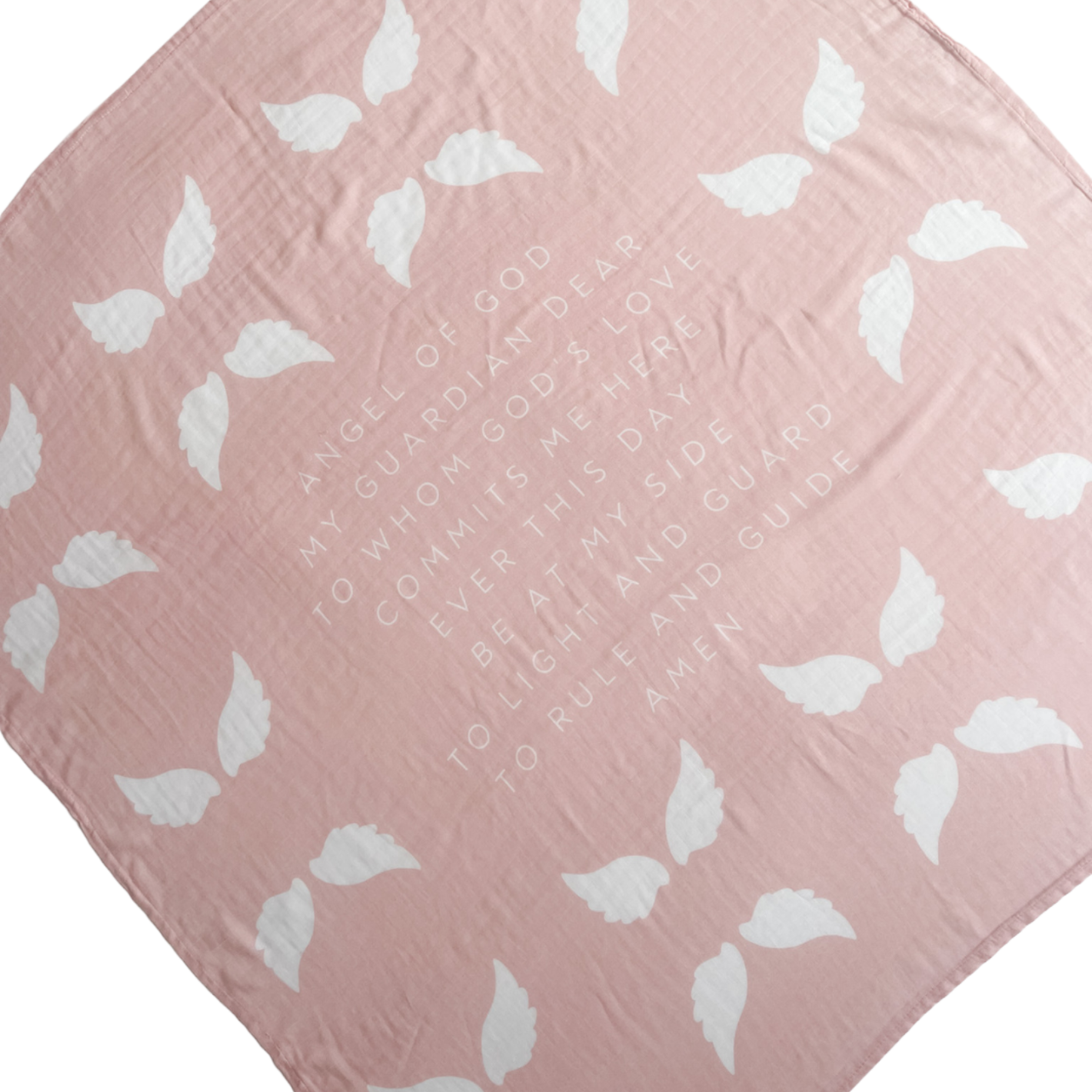 Guardian Angel Baby Swaddle (Pink)
