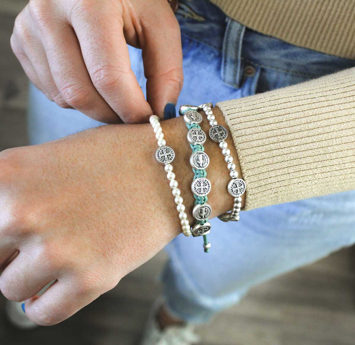 Birthday Blessing Bracelet Stack