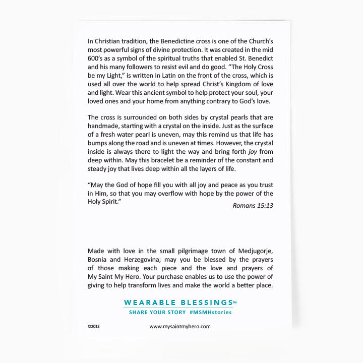 Blessings and Joy Bracelet - Metallic