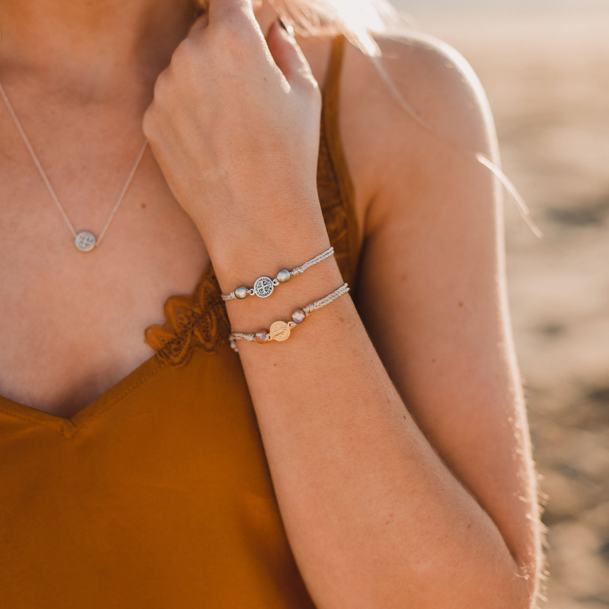 Blessings and Joy Bracelet - Metallic