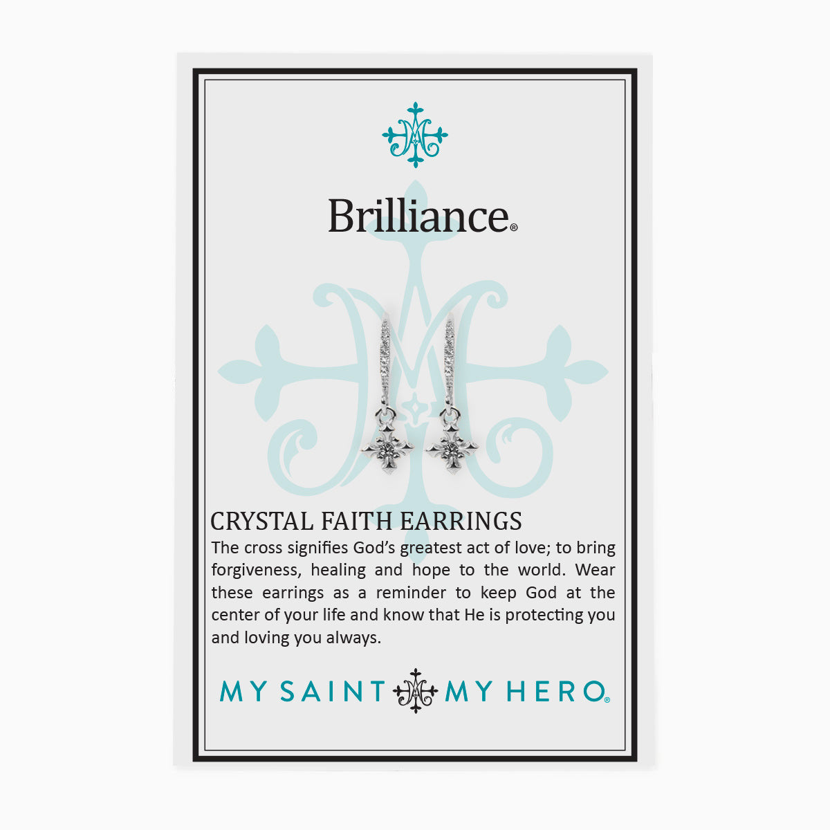 Brilliance Crystal Faith Earrings