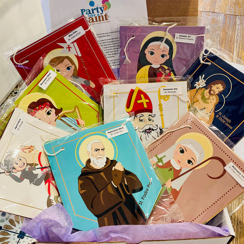 Feast Day School Box – All-in-One Catholic Celebration Kit