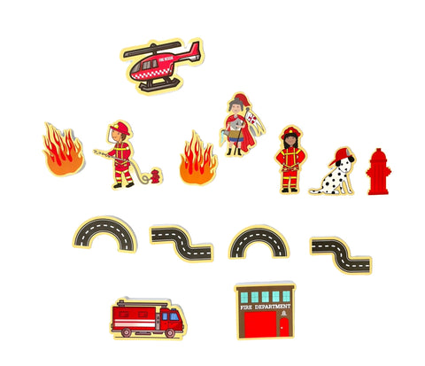 St. Florian's Firefighter Bath Toy Set