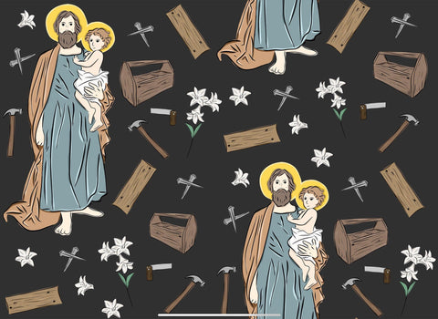 St Joseph Wrapping Paper Sheets