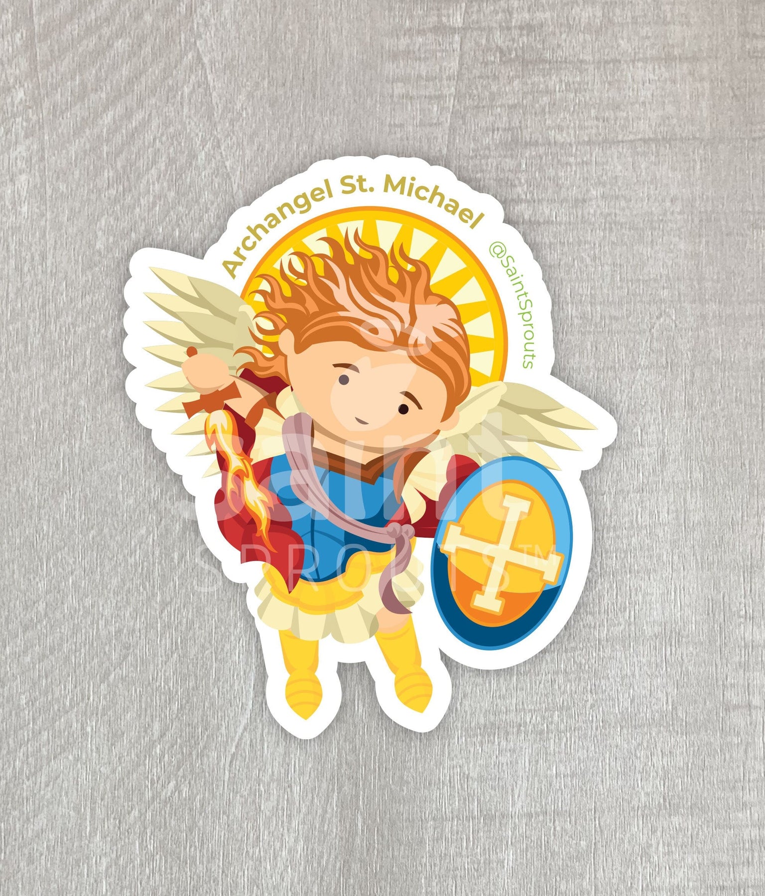 St. Michael the Archangel Sticker