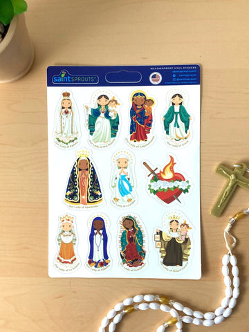 Marian Sticker Sheet