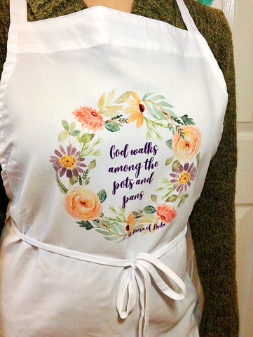 Floral Kitchen Aprons