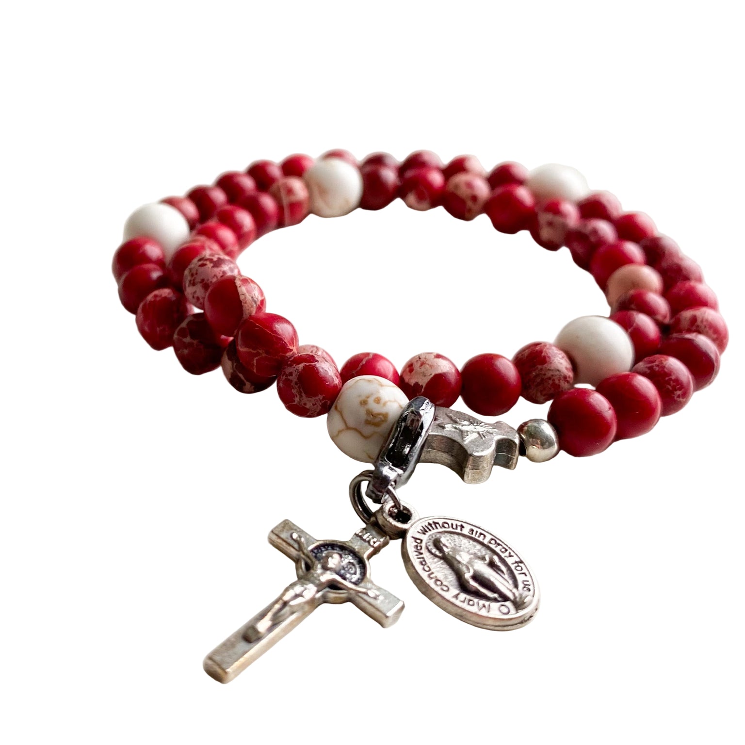 Spirit | Stretch & Wrap Rosary Bracelet | Small & Medium