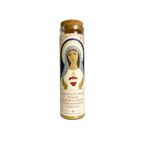 Candle: Immaculate Heart of Mary Votive