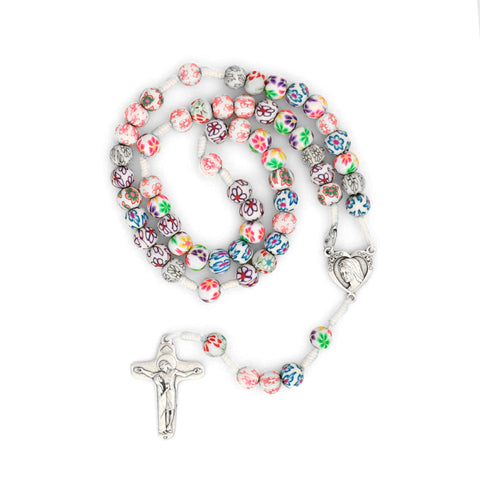 Children's Rosary, White