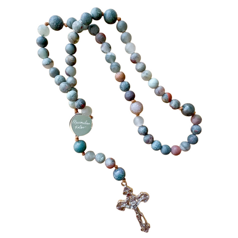 The Maximilian Kolbe Rosary by Blessed Is She