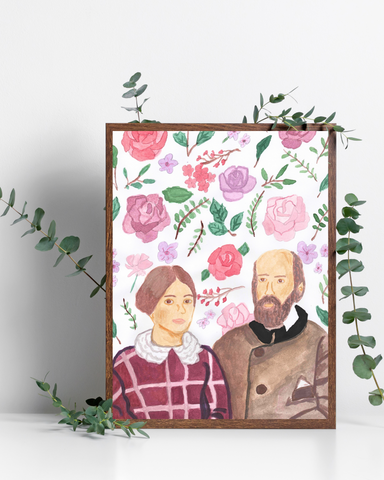 Saint Zelie and Louis Martin Print