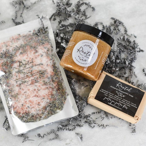 Soak, Scrub & Soap Gift Set