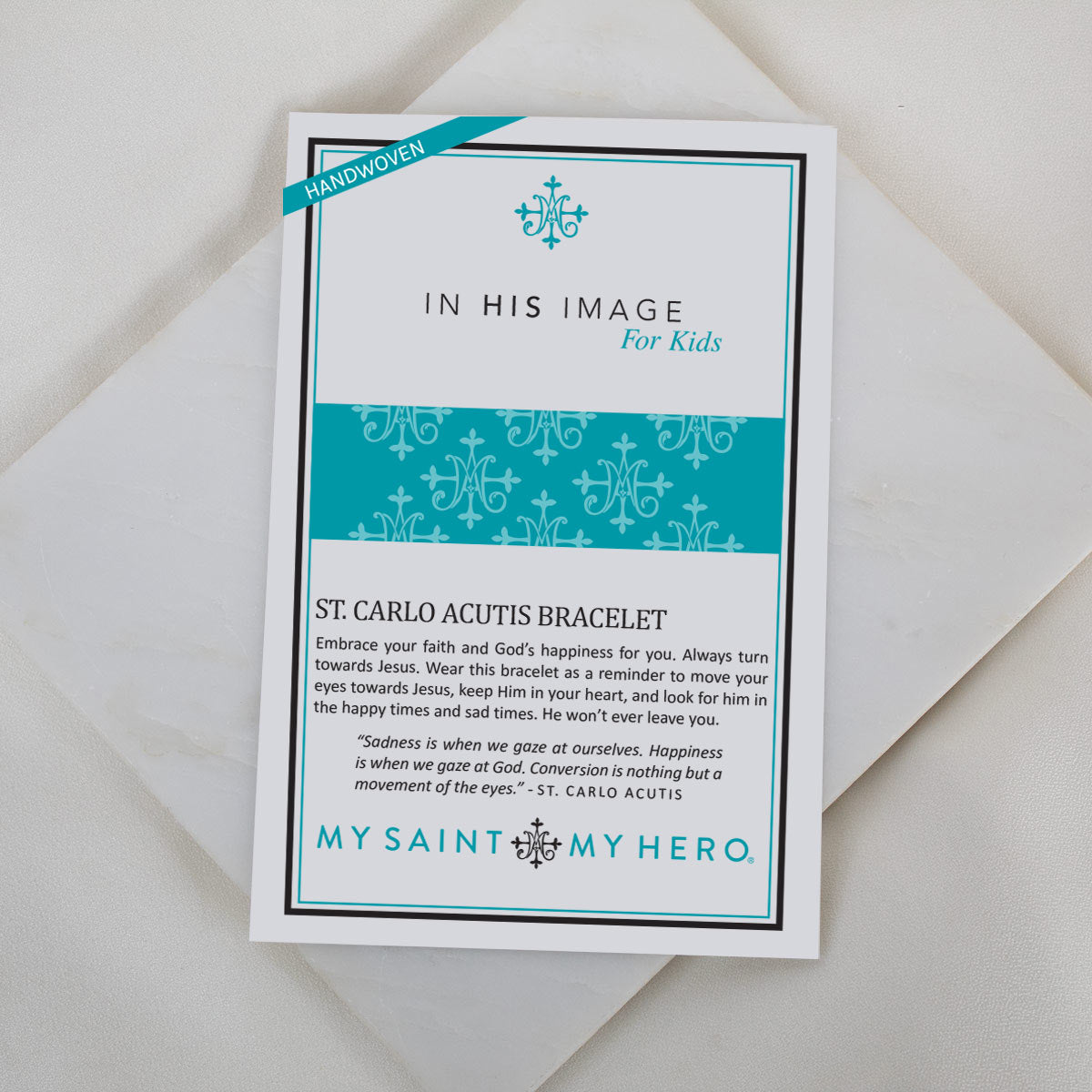 St. Carlo Acutis Blessing Bracelet for Kids