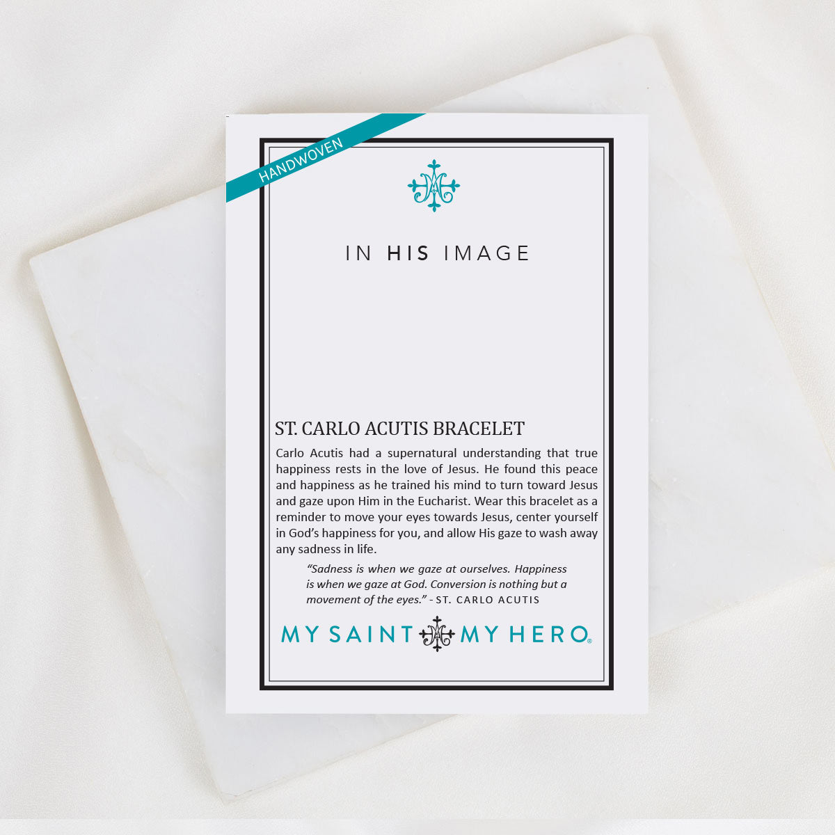 St. Carlo Acutis Blessing Bracelet