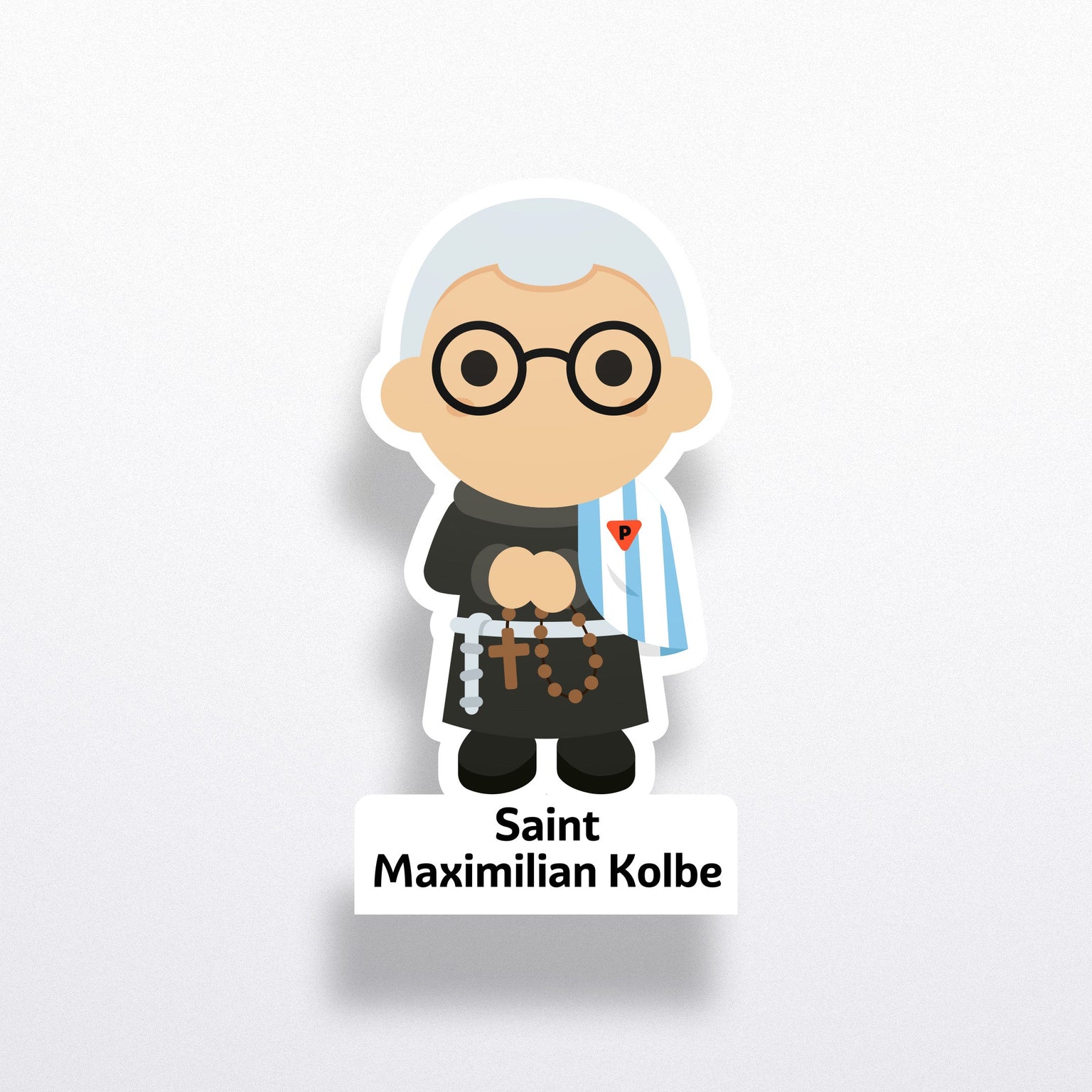 Saint Maximilian Kolbe Sticker