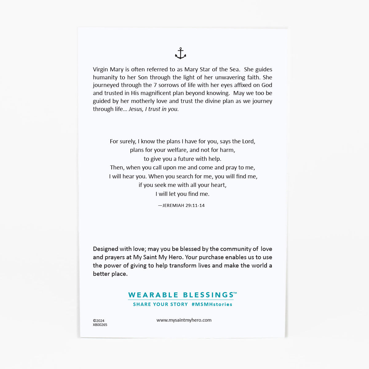 Trust the Journey Miraculous Blessing Bracelet