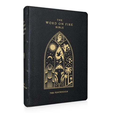 The Word on Fire Bible (Volume III): The Pentateuch - Leather