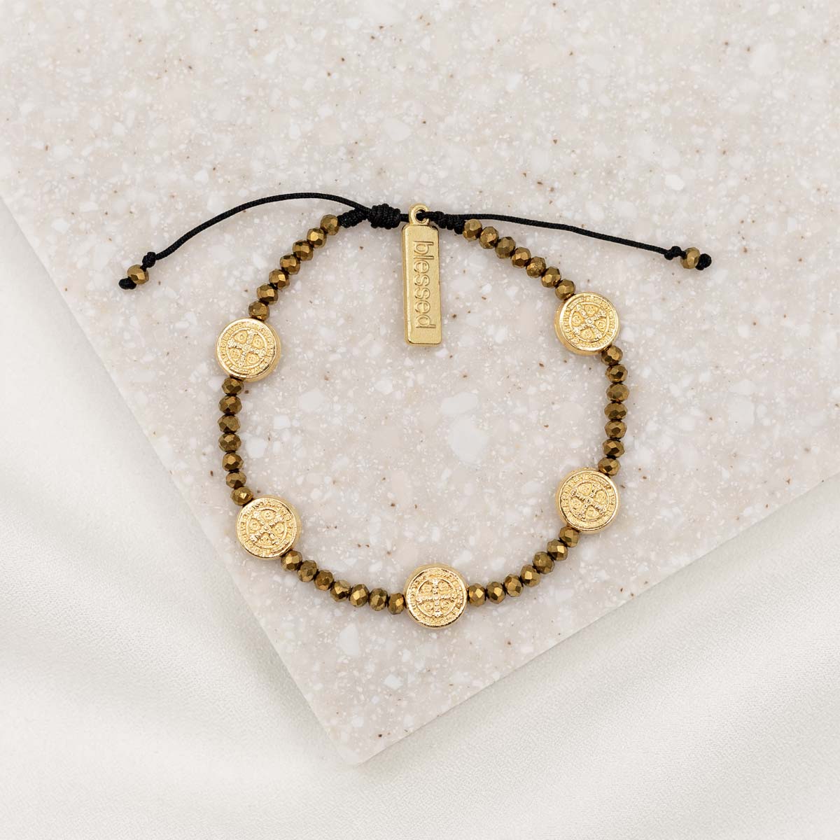 Gratitude Crystal Blessing Bracelet