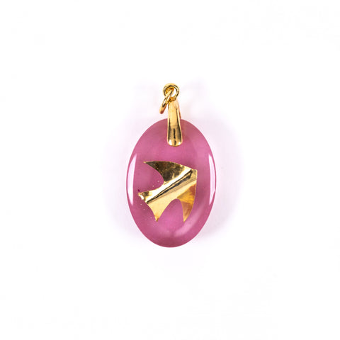 Light Pink Dove Charm