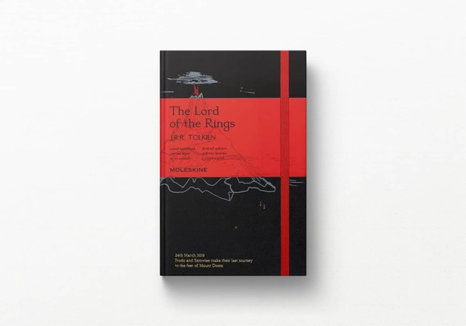 Moleskine Limited Edition Notebook Lord of the Rings Mt. Doom