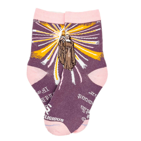 St. Clare of Assisi Kids Socks