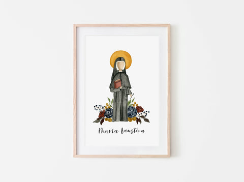 Saint Faustina Kowalska Print
