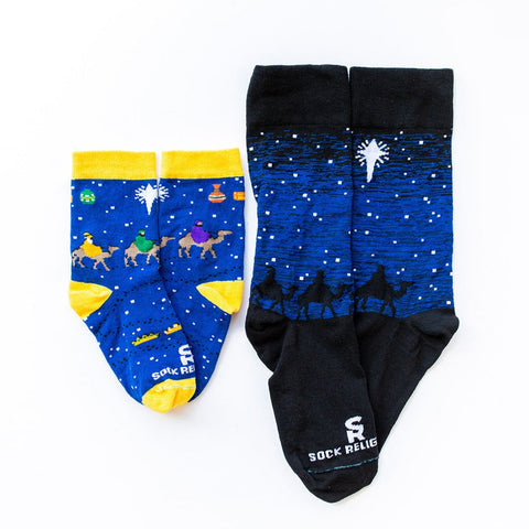 Three Wisemen Kids Socks