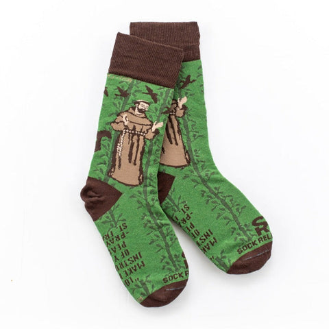 St. Francis of Assisi Adult Socks