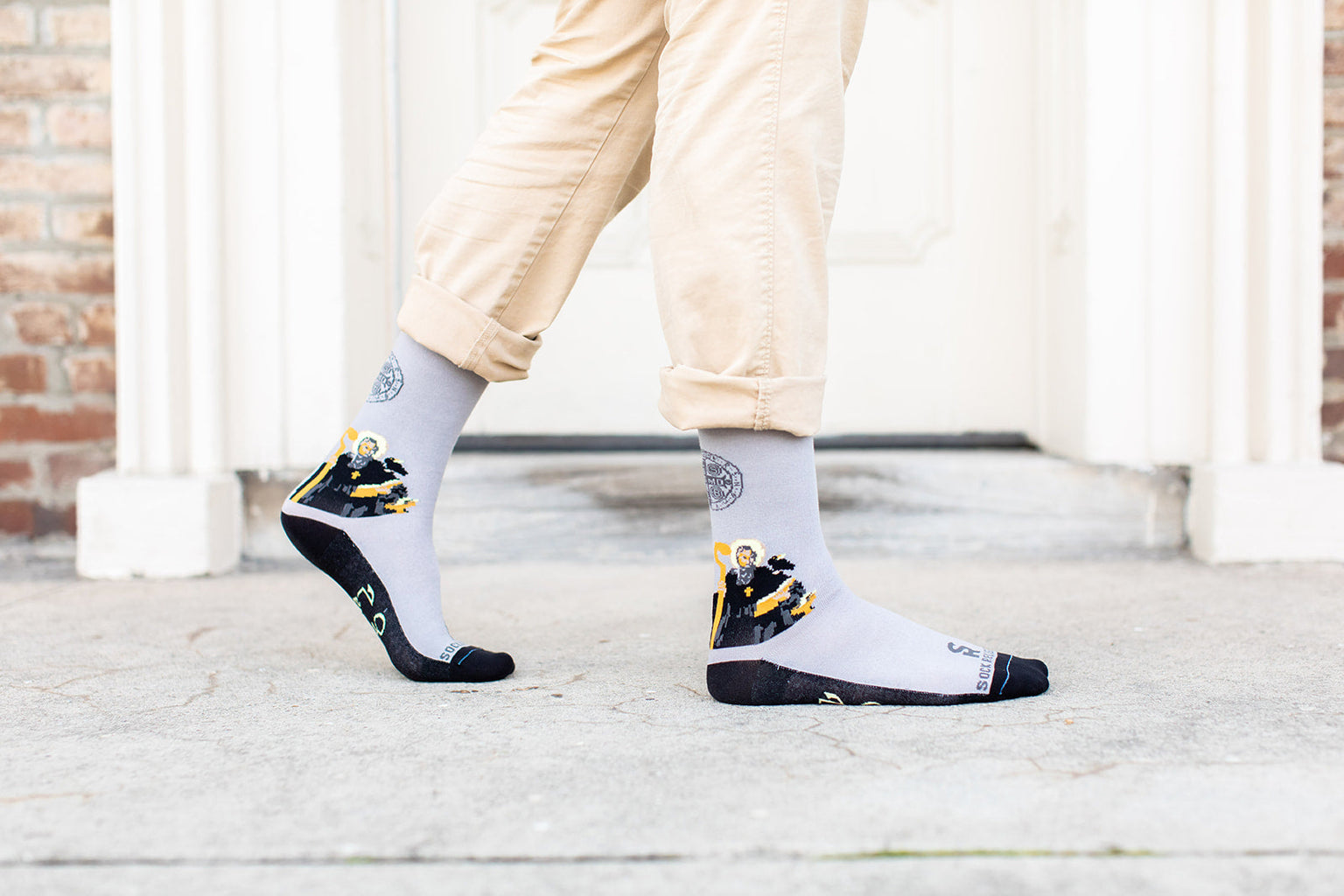 St. Benedict Adult Socks
