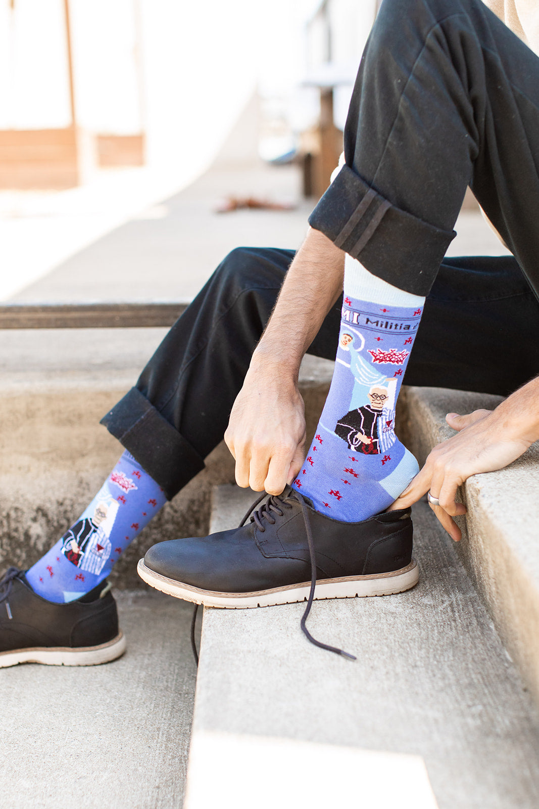 St. Maximilian Kolbe Adult Socks