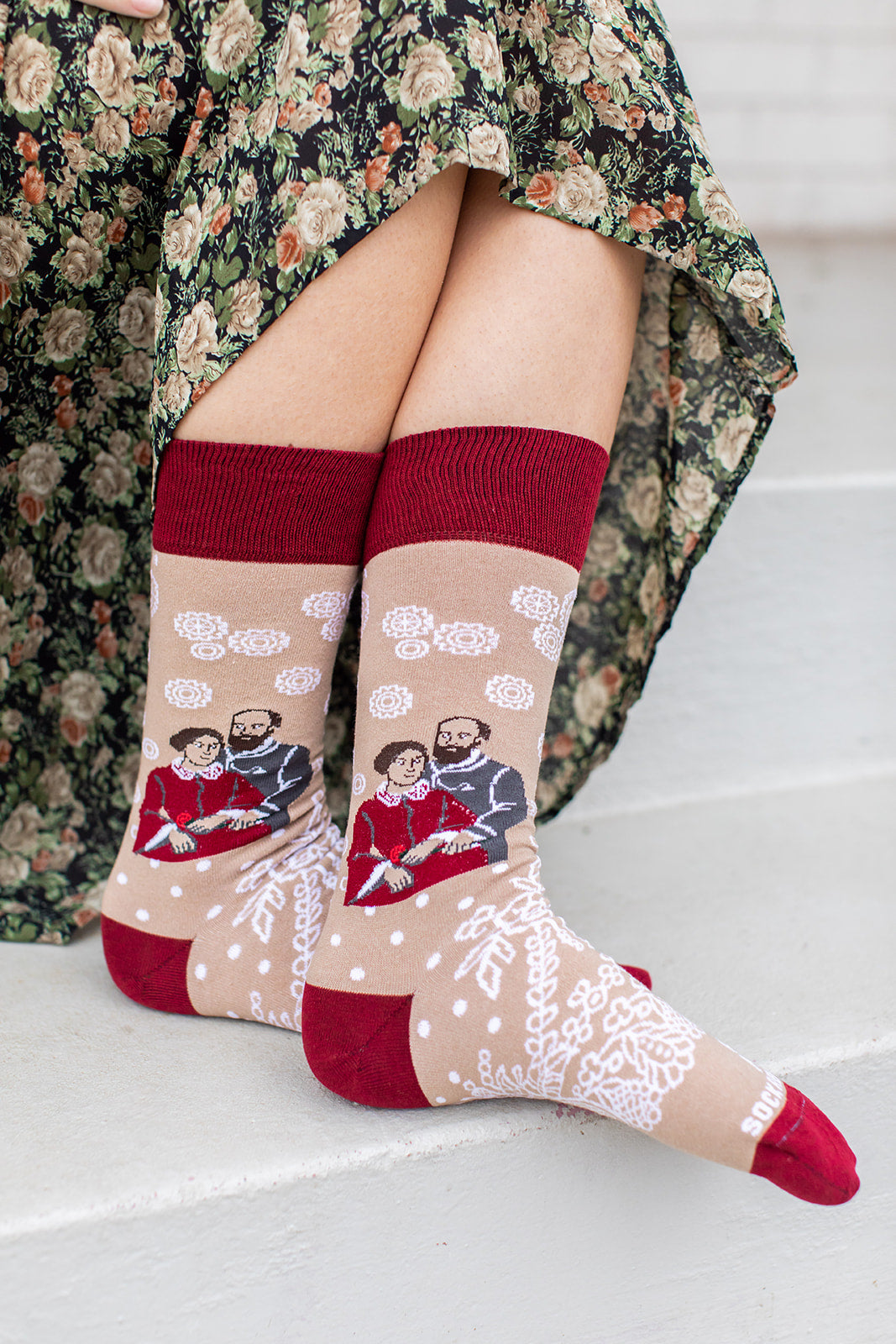 Sts. Louis & Zelie Adult Socks