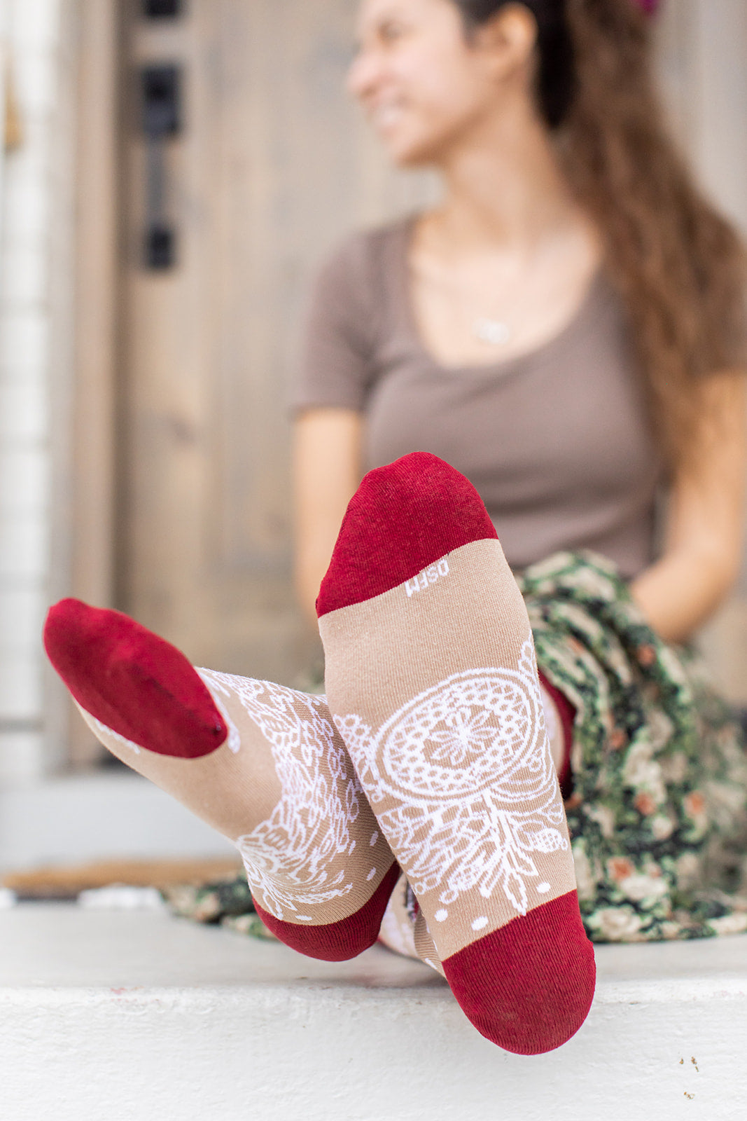 Sts. Louis & Zelie Adult Socks