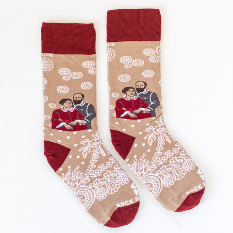 Sts. Louis & Zelie Adult Socks