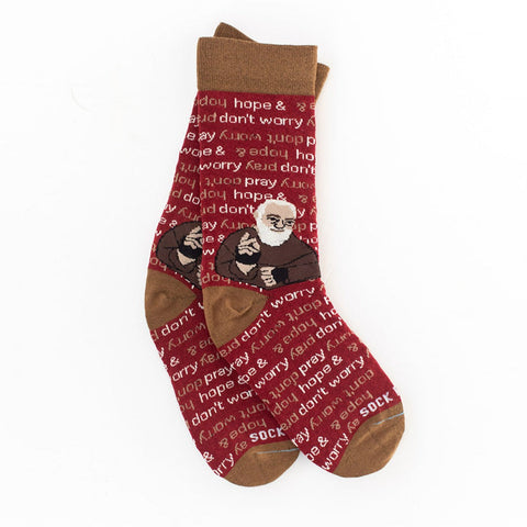 St. Padre Pio Adult Socks