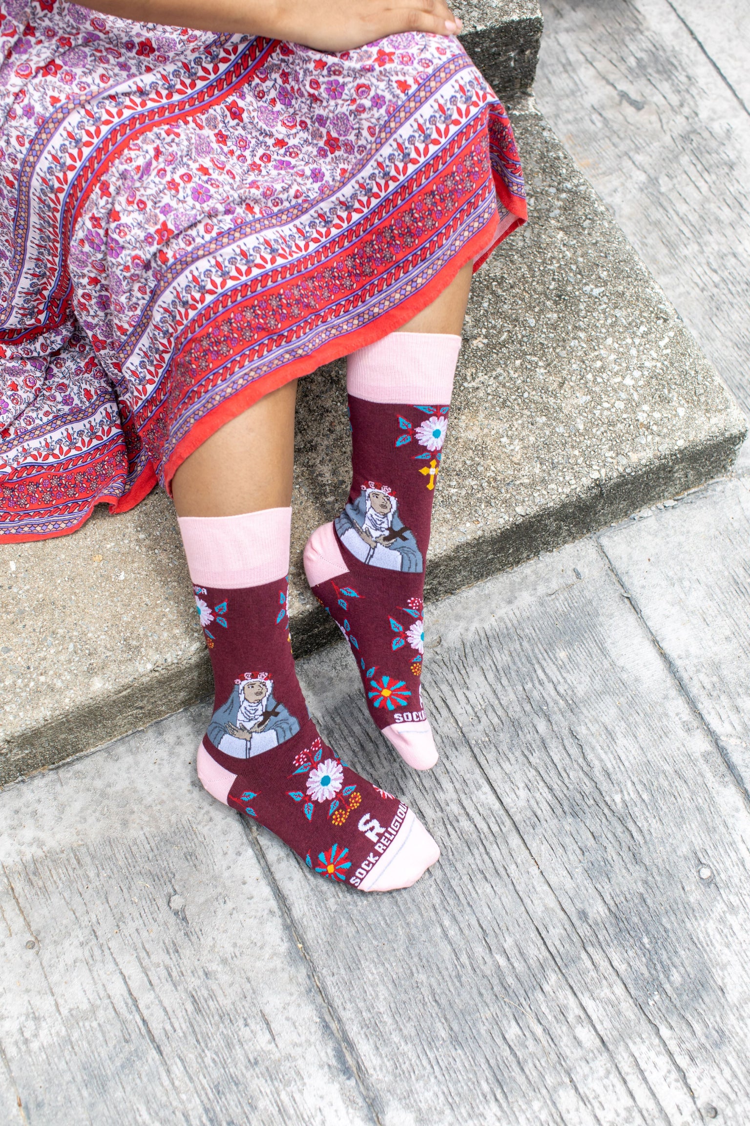 St. Rose of Lima Adult Socks