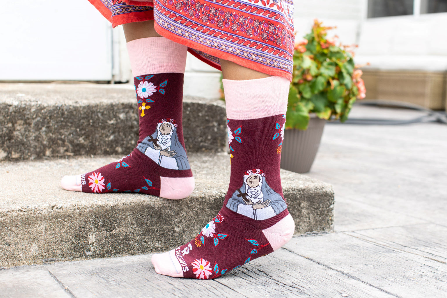 St. Rose of Lima Adult Socks
