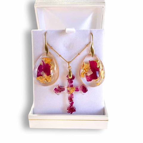 St. Thérèse Signature Set with Chain