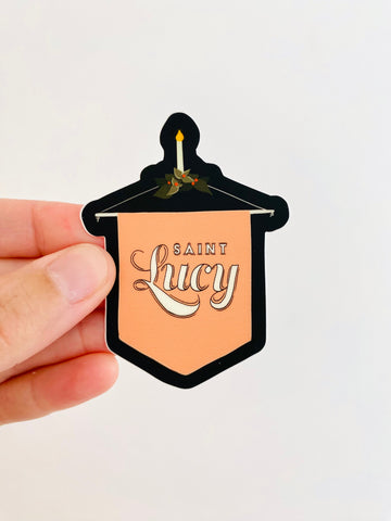 Saint Lucy Sticker