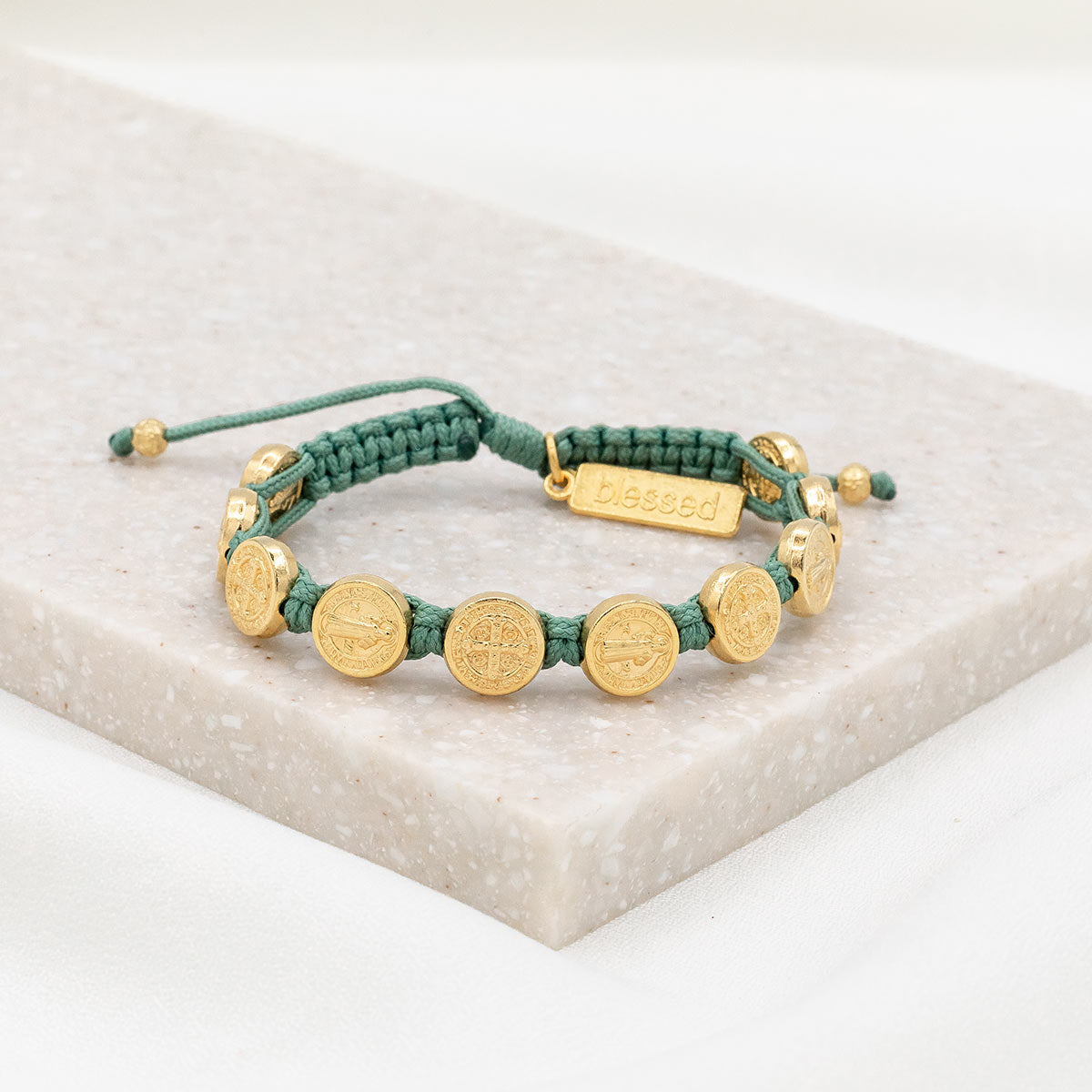 Benedictine Blessing Bracelet - Gold Medals