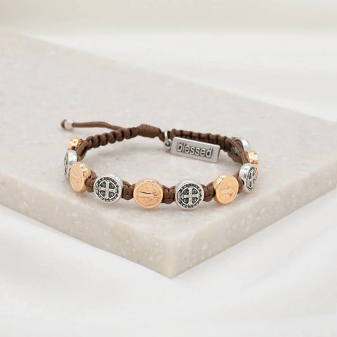 Benedictine Blessing Bracelet - Rose Gold