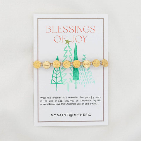 Blessings of Joy Christmas Blessing Bracelet