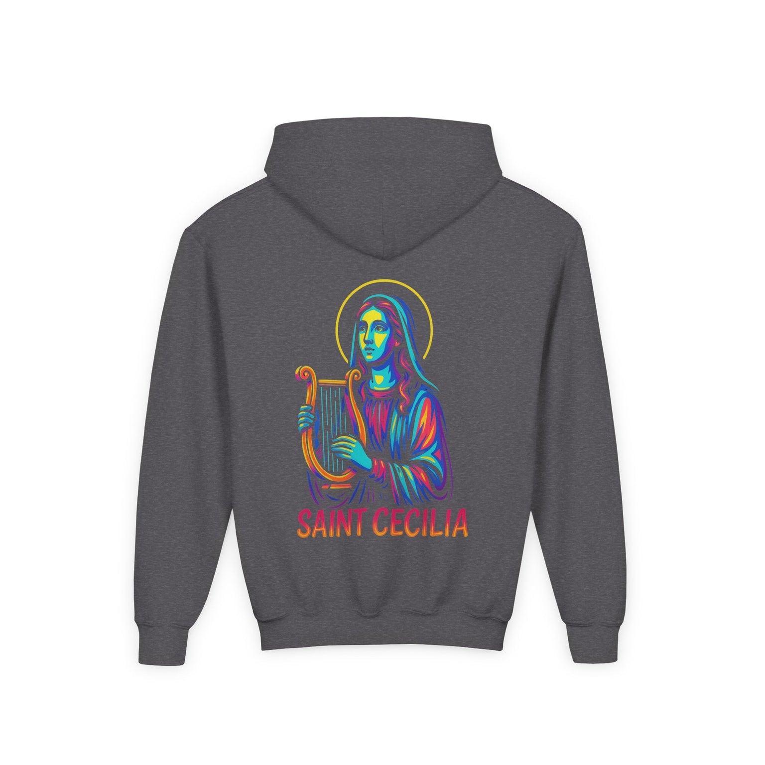 St. Cecilia | Kids Catholic Hoodie | Patron of Music