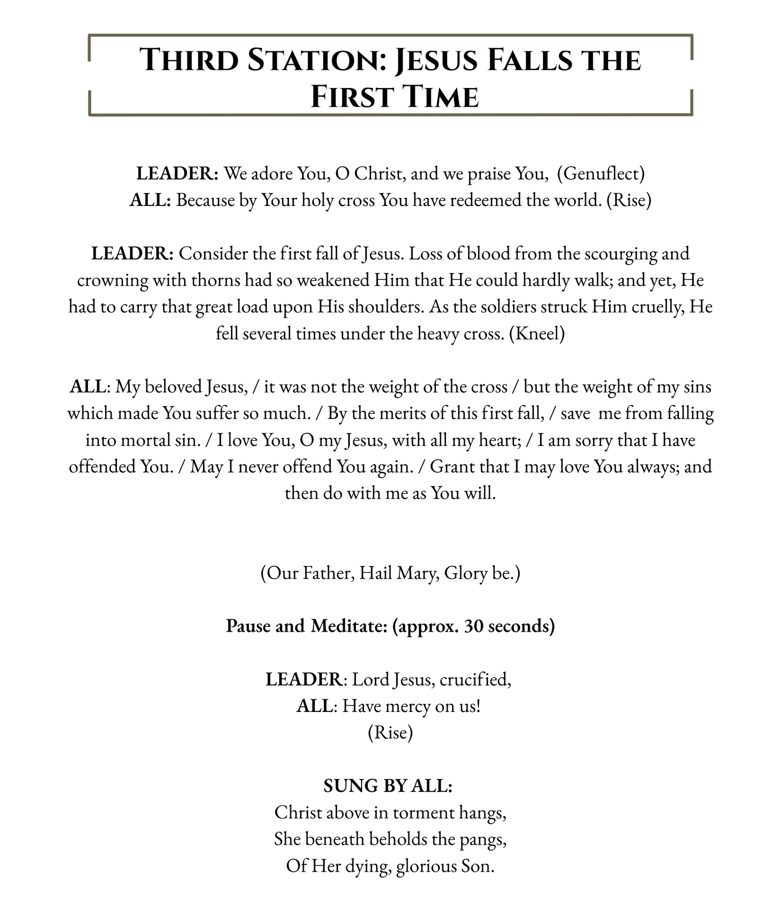 Stations of the Cross