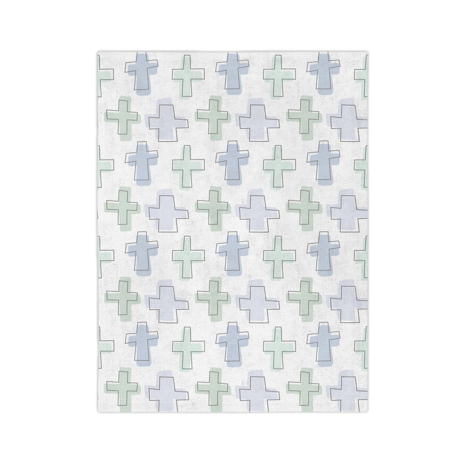 Rooted in Faith Minky Blanket
