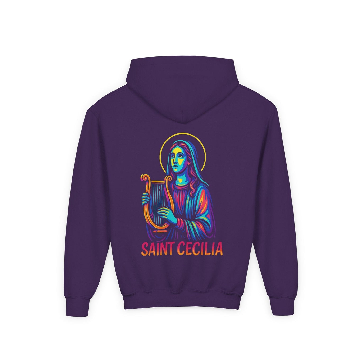 St. Cecilia | Kids Catholic Hoodie | Patron of Music