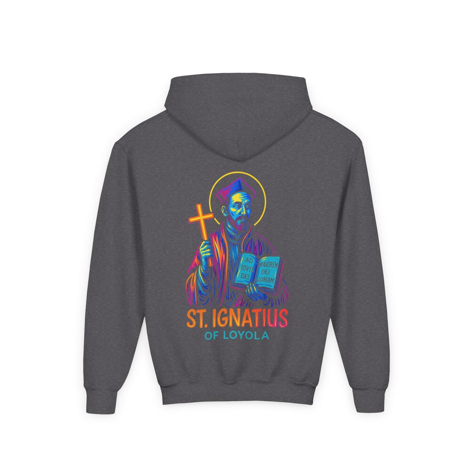 St. Ignatius of Loyola | Kids Catholic Hoodie | AMDG