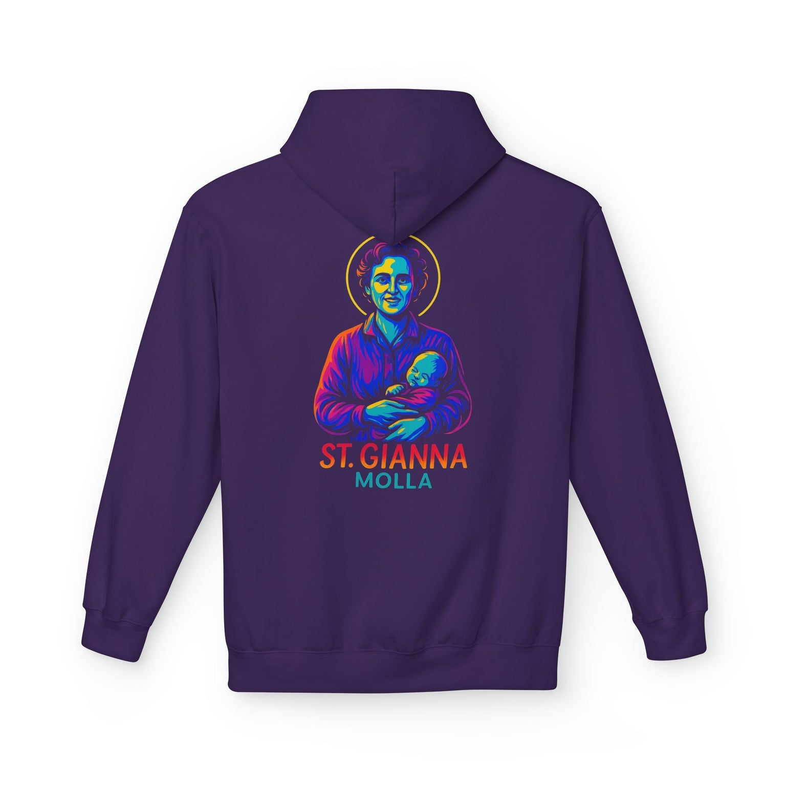 St. Gianna Molla | Catholic Hoodie | Pro-Life Witness