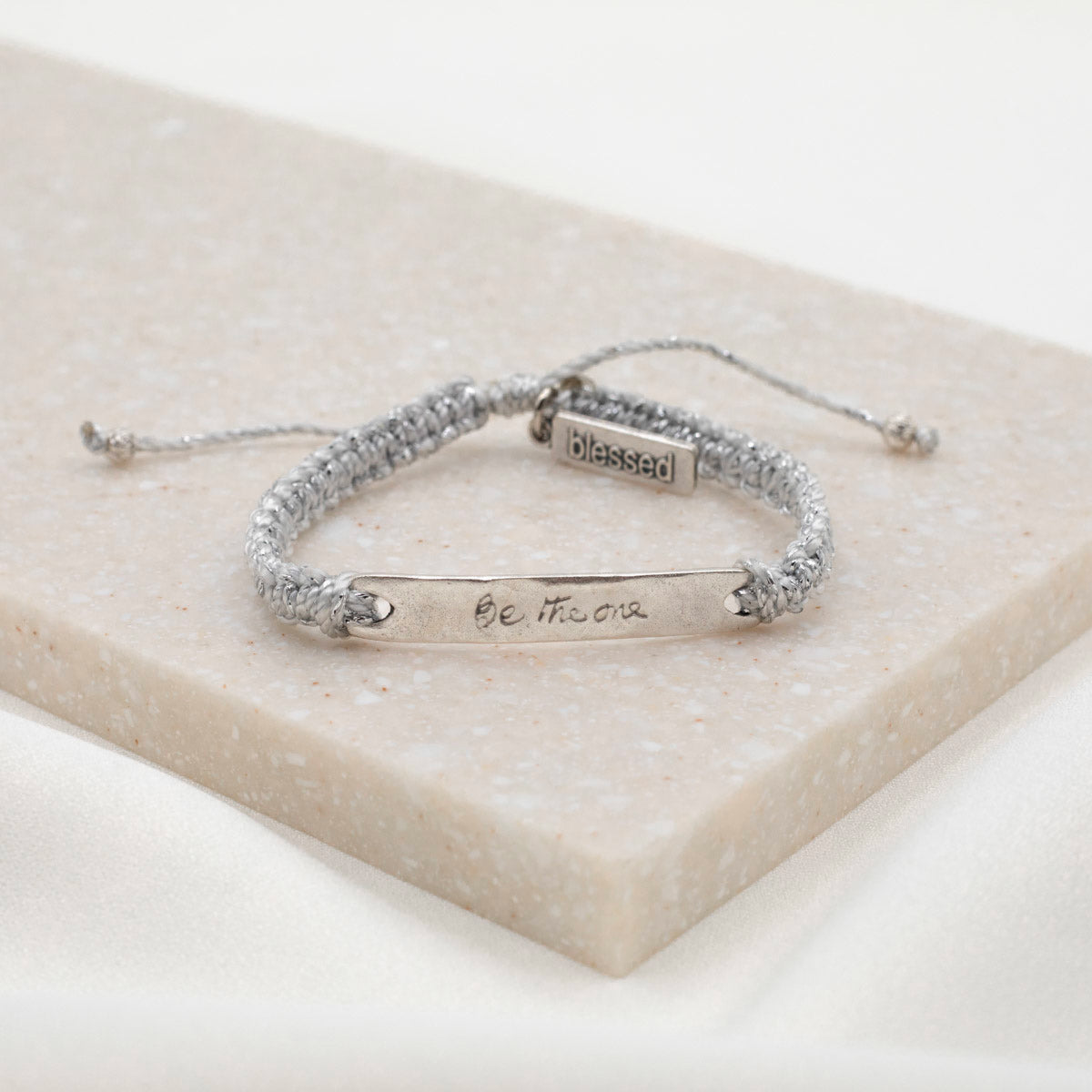 Be the One Blessing Bracelet - Metallic